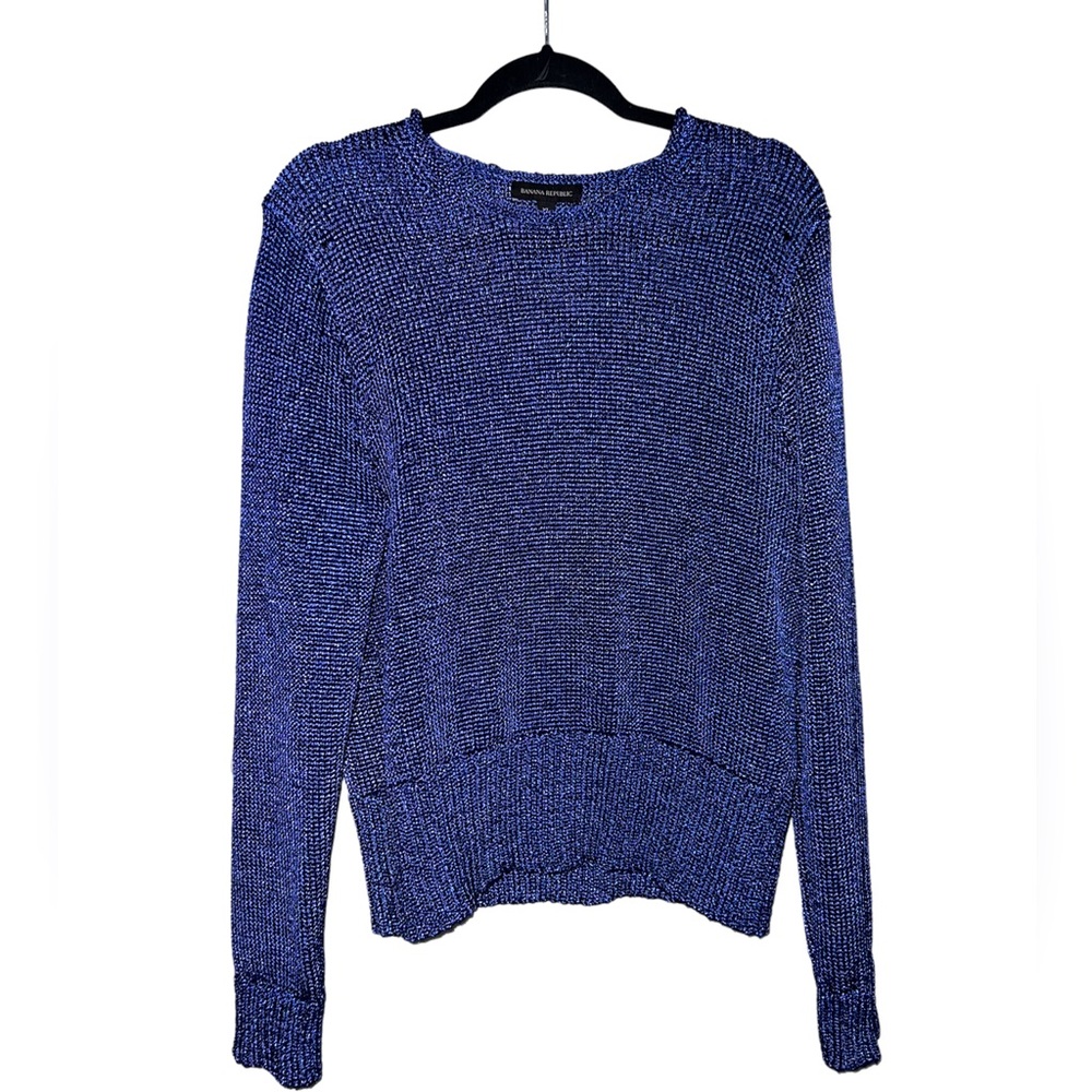Banana Republic Women’s Woven Net Sweater